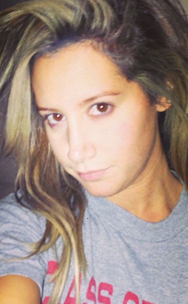 ashley tisdale without makeup