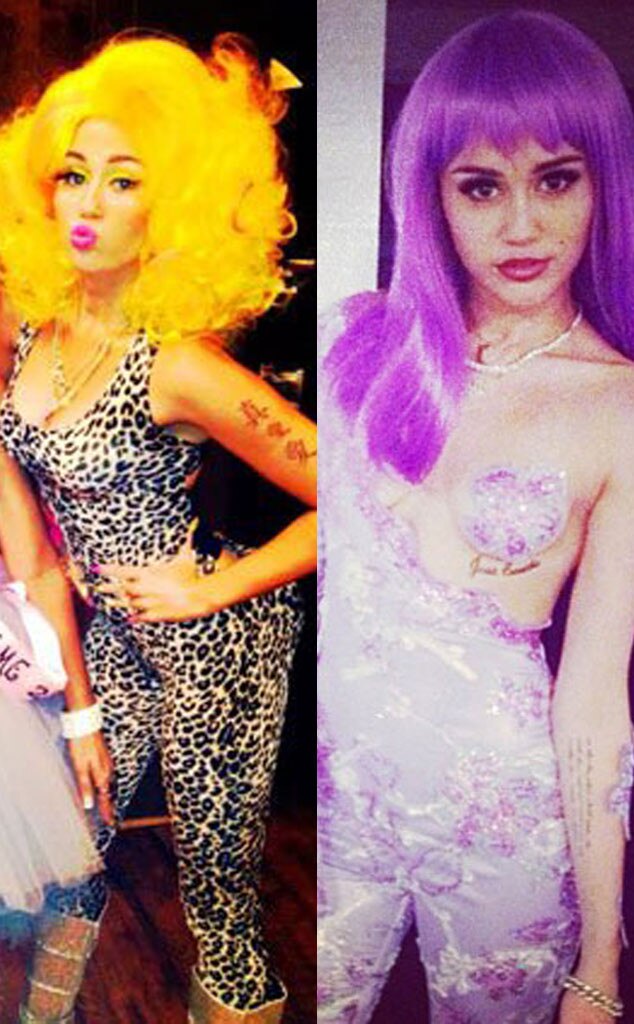Miley Cyrus from Halloween 2013 Upgrade or Downgrade? E! News