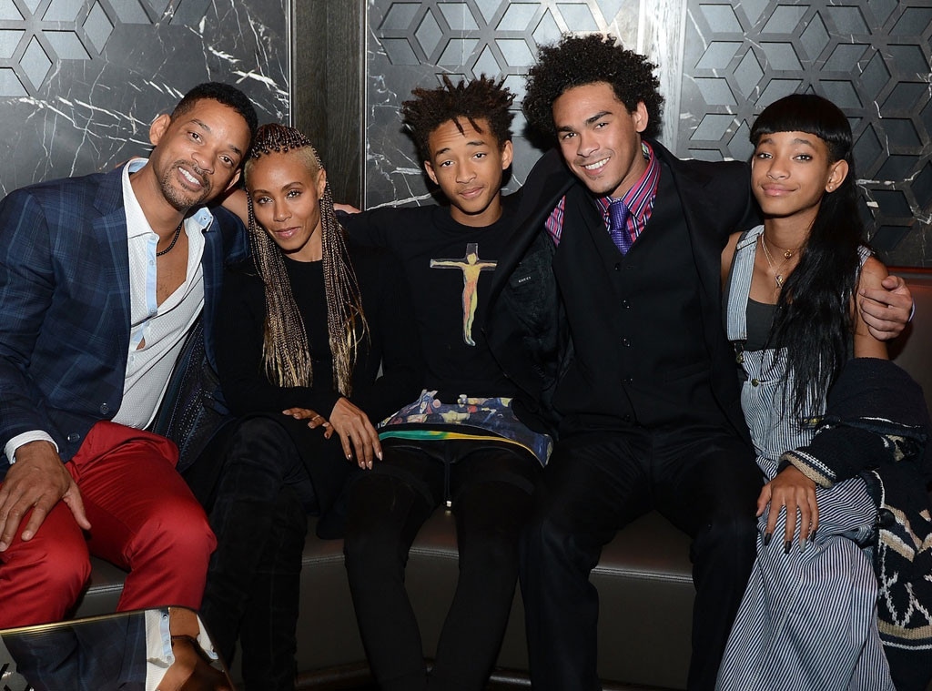 Will Smith, Jada Pinkett Smith, Jaden Smith, Willow Smith