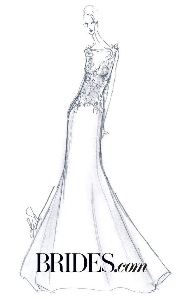 long frock sketch