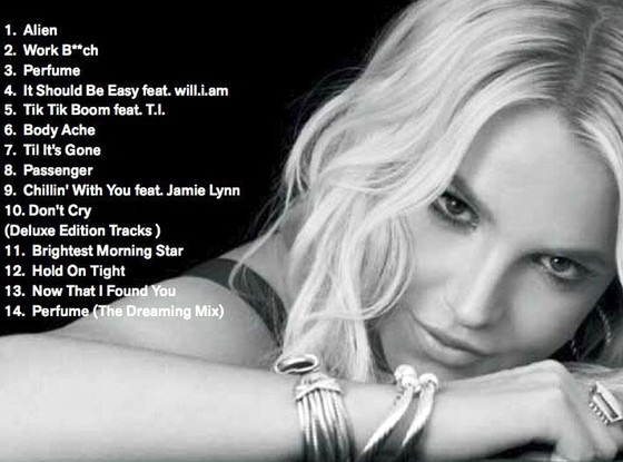 Britney Spears Album Song List Best Britney Spears Everytime