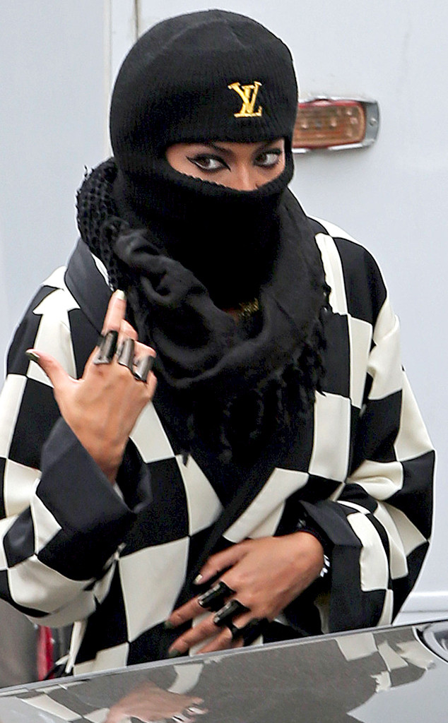 Beyoncé Wears a Louis Vuitton Ski Mask On Set of Her 'Bow Down' Video –  StyleCaster