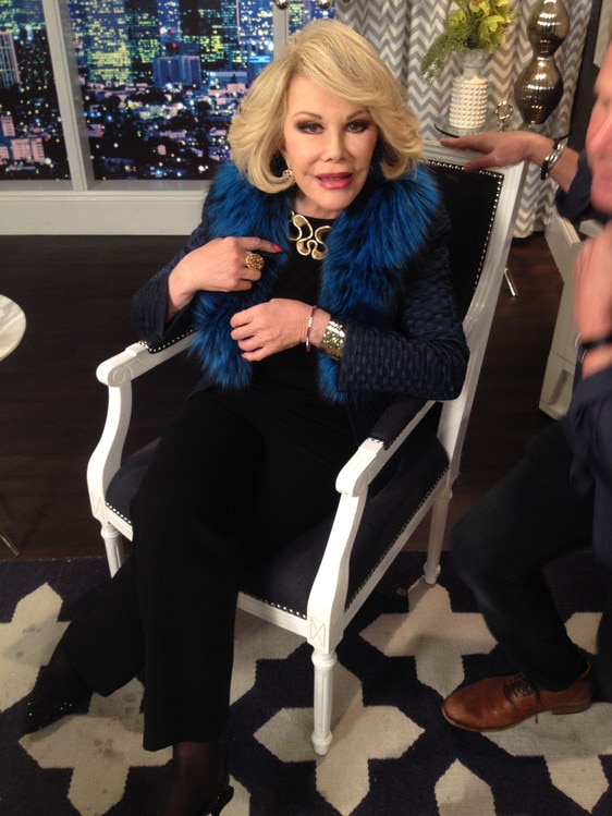 Joan Rivers from Fashion Police What We're Wearing E! News