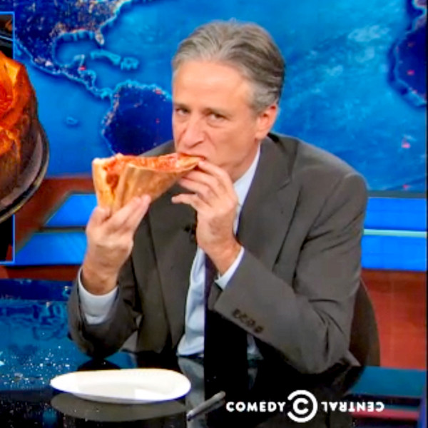 Watch: Jon Stewart Rants About Deep-Dish Pizza on Daily Show