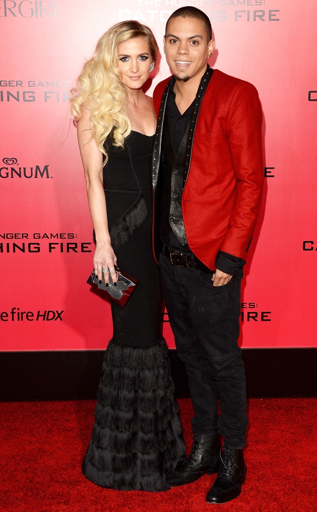 Ashlee Simpson, Evan Ross, The Hunger Games: Catching Fire