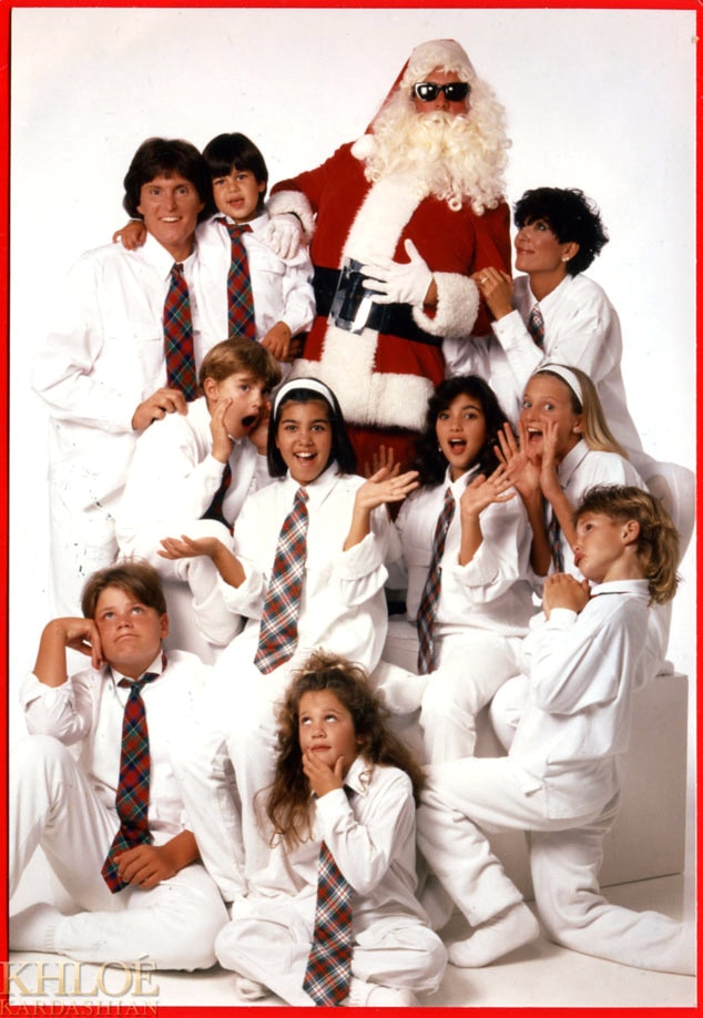 Early 1990s from Kardashians' Christmas Cards Throughout the Years