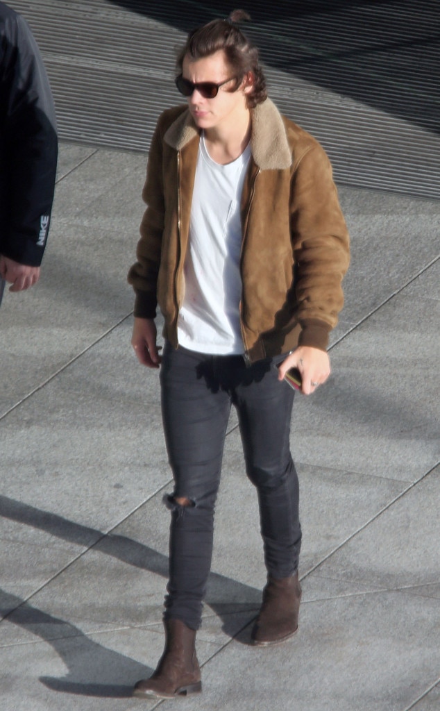 harry styles brown chelsea boots