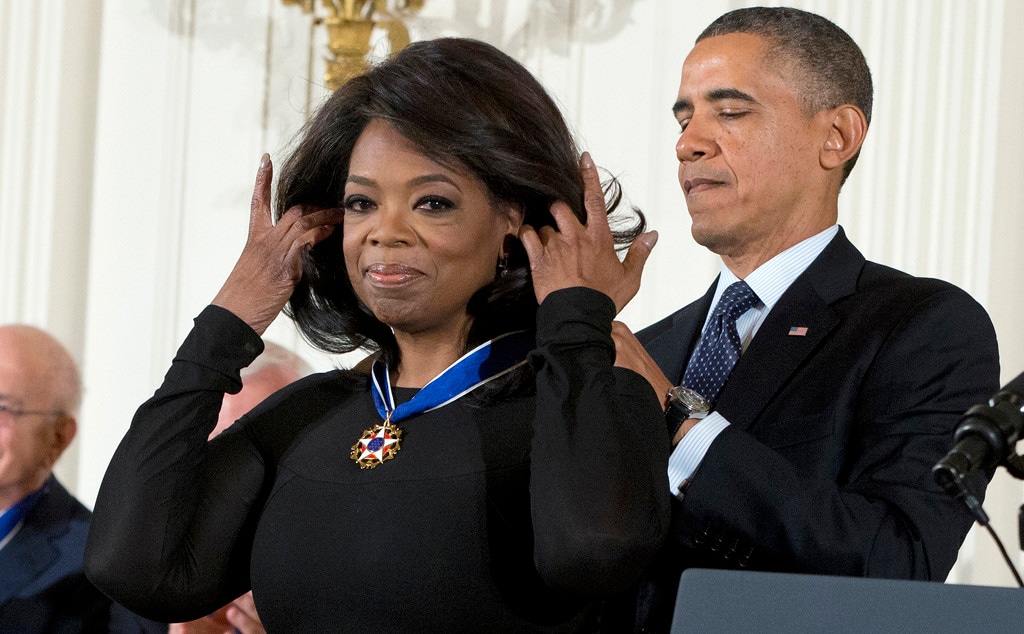 Oprah Winfrey, Barack Obama, Presidential Medal Of Freedom 