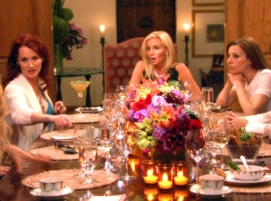 The Dinner Party From Hell From Real Housewives Of Beverly Hills Omg