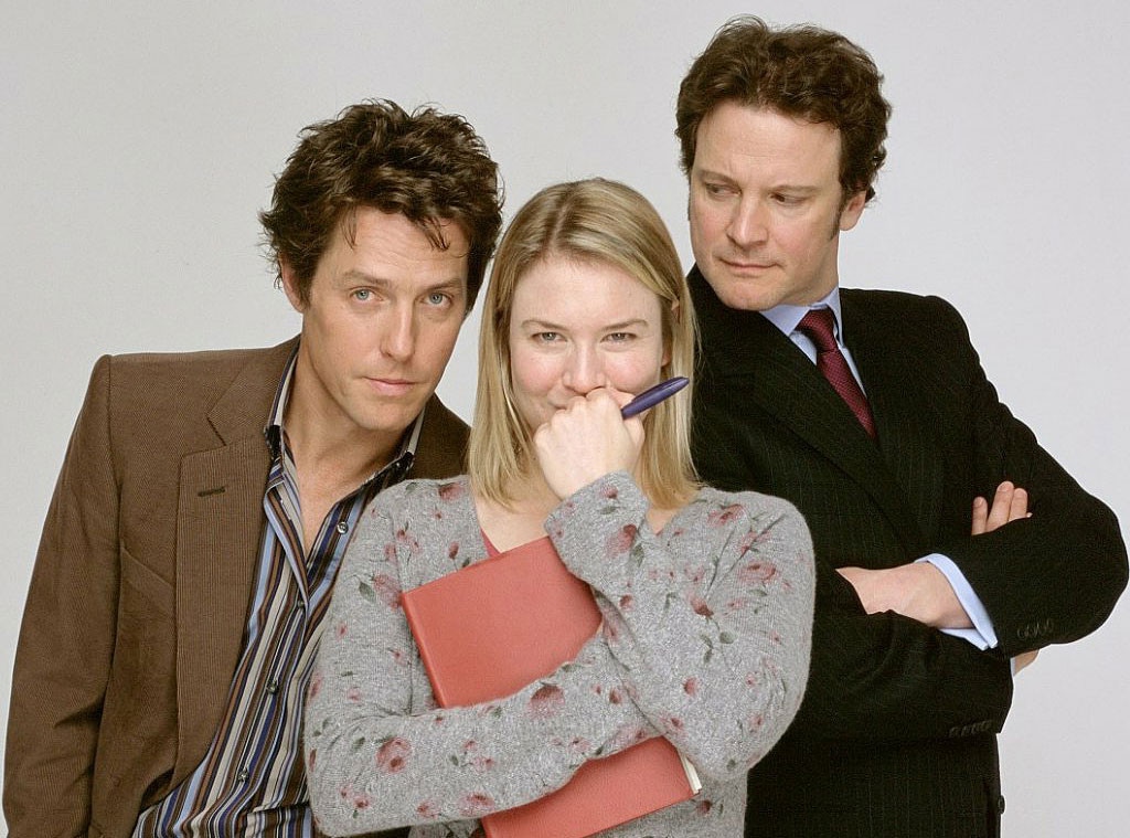 Renee Zellweger, Hugh Grant, Colin Firth, Bridget Jones' Diary