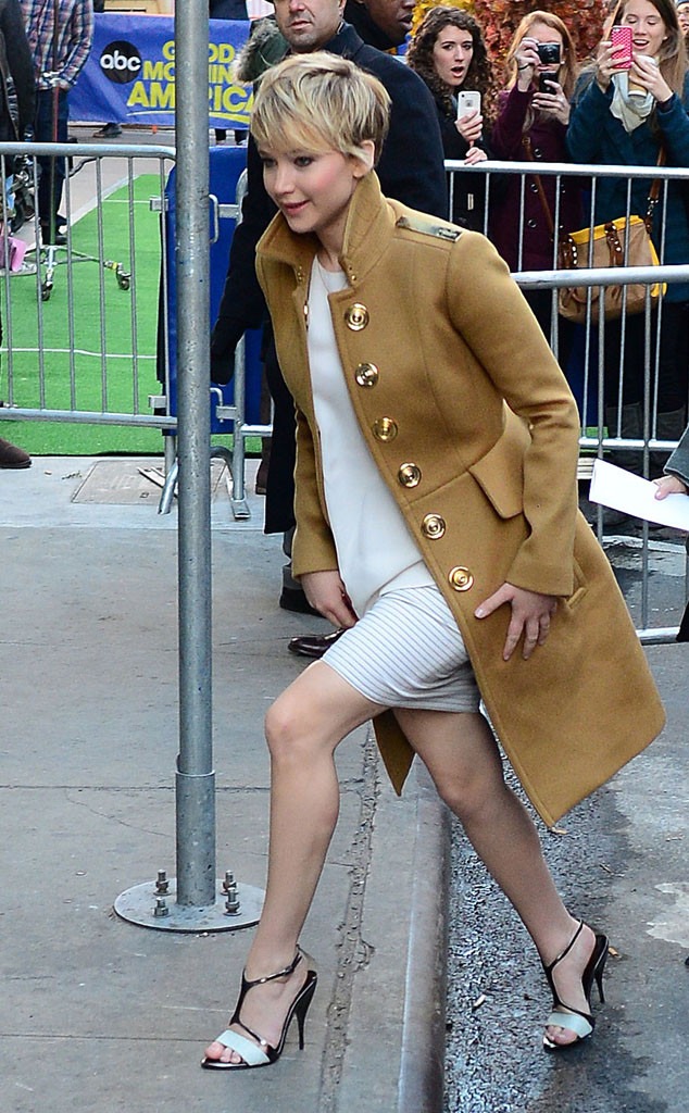 Jennifer Lawrence, Good Morning America, NYC