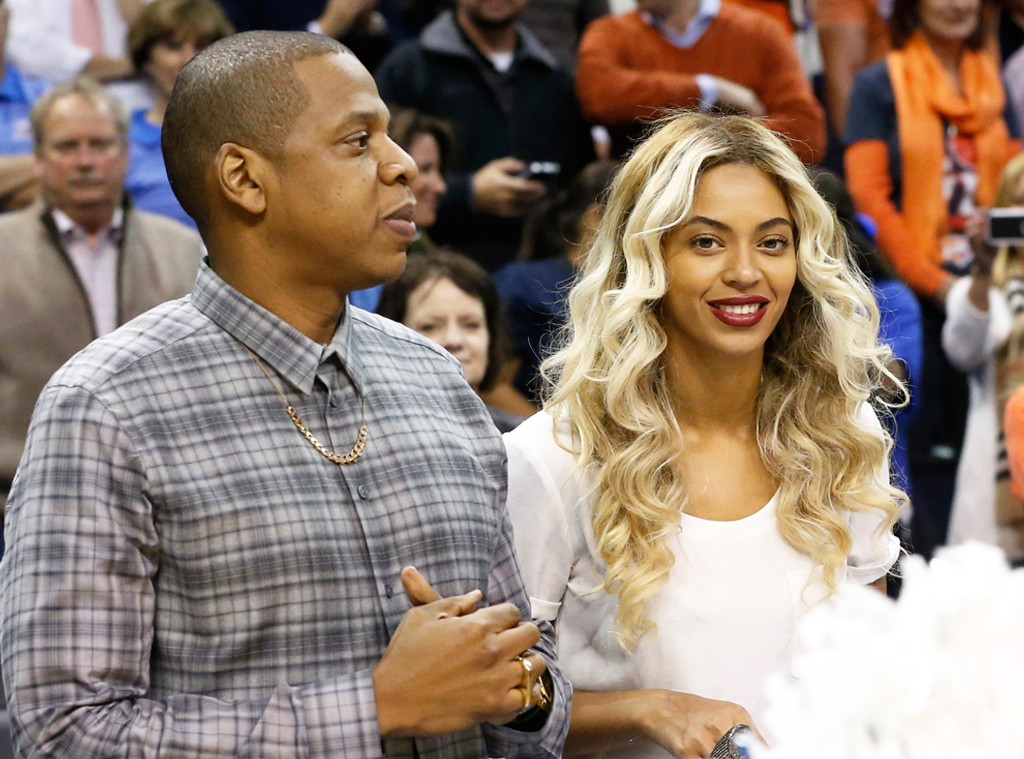 Beyoncé and Jay Z All Smiles at a Basketball Game as She Releases New