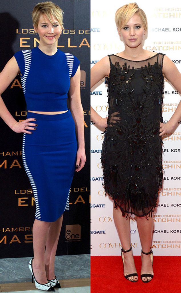 Jennifer Lawrence Has Epic Legs In A Sheer Dress, Bodysuit In Pics