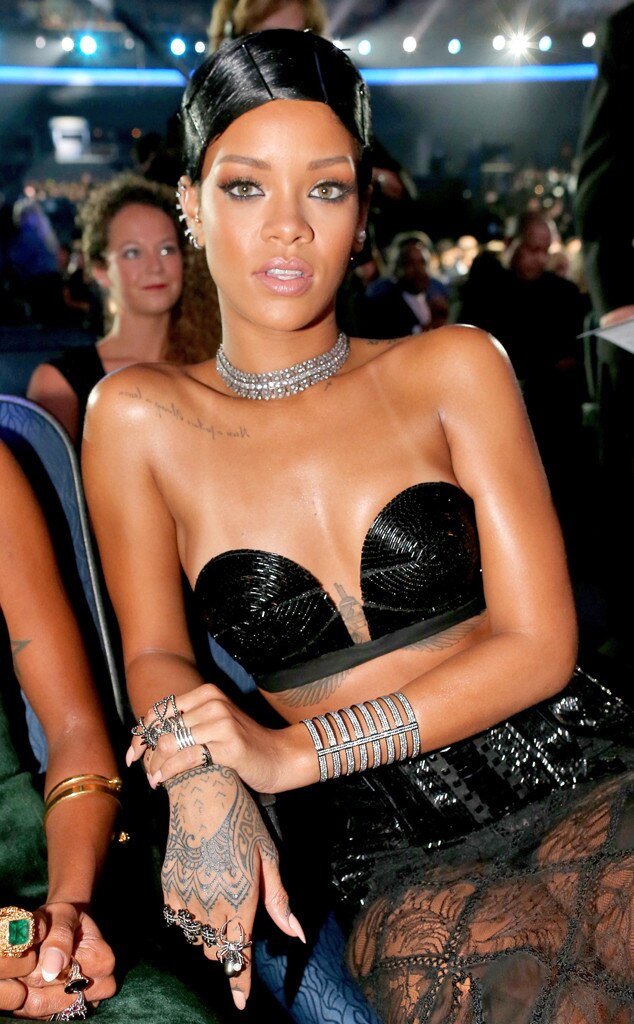 RiRi Rocks Bra Top for 2013 AMAs