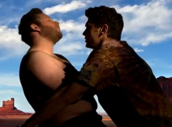 Rogen And Franco Parody Kimye In Bound 2 Music Video E News