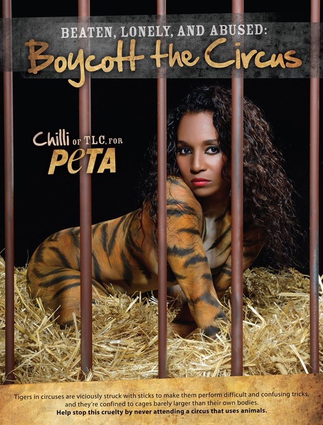 Chilli, TLC, Peta, Boycott the Circus