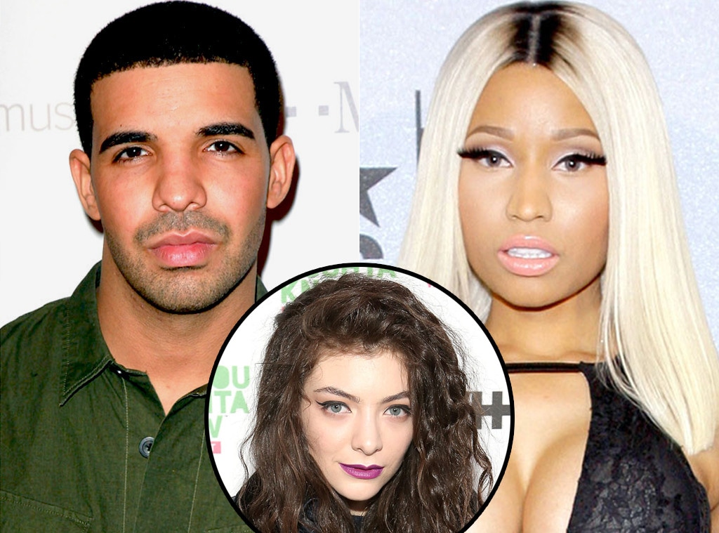 Drake, Lorde, Nicki Minaj