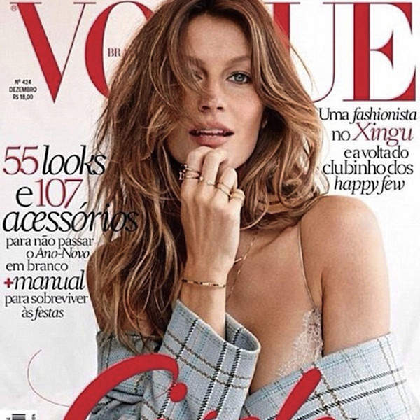 Gisele Bündchen Stuns on the Cover of Vogue Brazil - E! Online