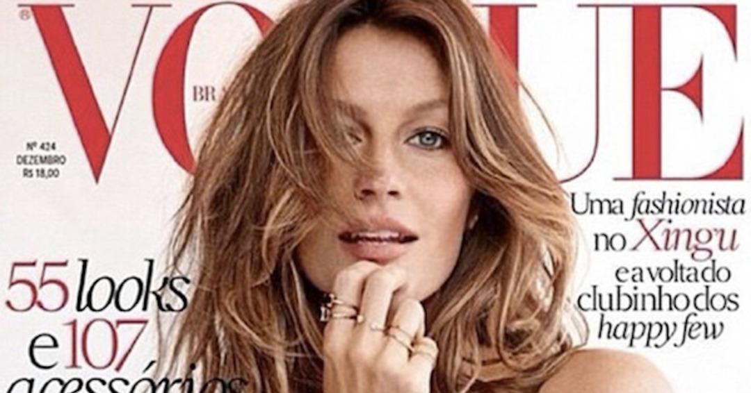 Gisele Bündchen Stuns on the Cover of Vogue Brazil - E! Online