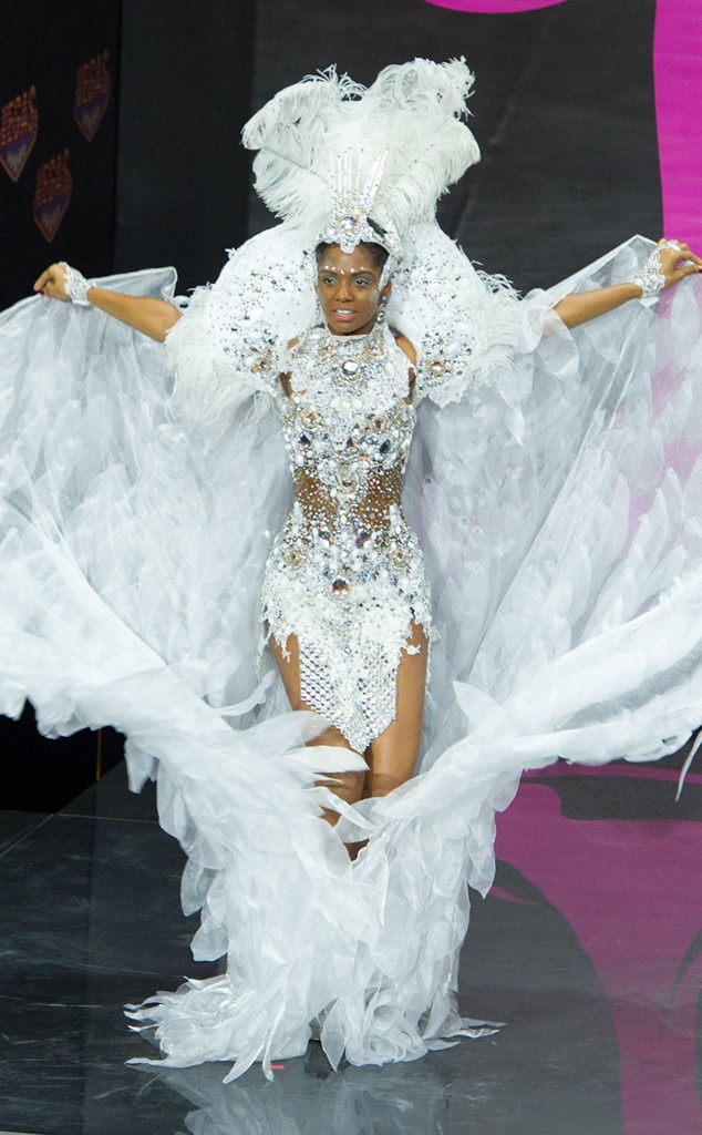 Miss Angola from 2013 Miss Universe Costume Contest E! News