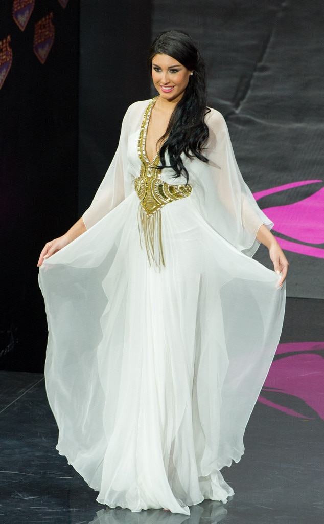 Miss Lebanon from 2013 Miss Universe Costume Contest E! News