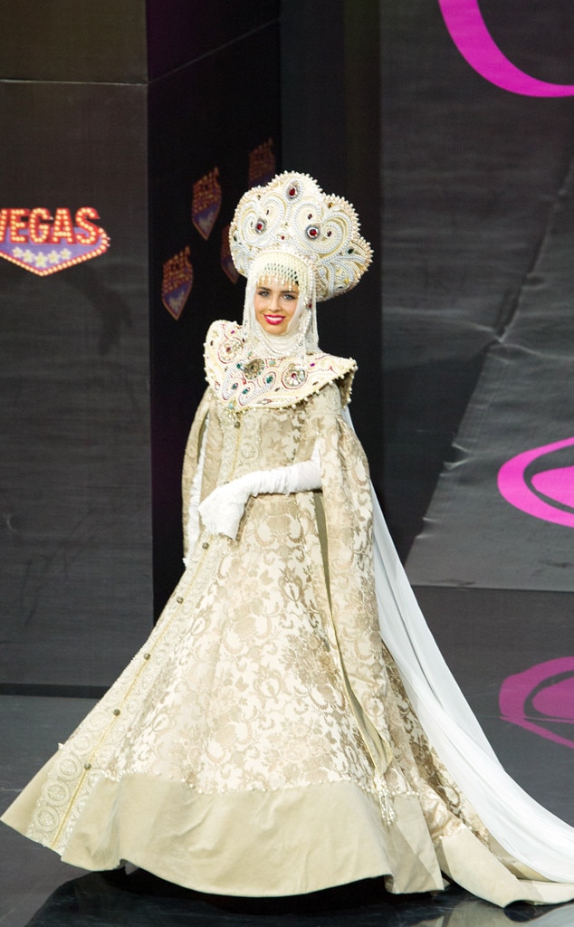 Miss Russia from 2013 Miss Universe Costume Contest E! News