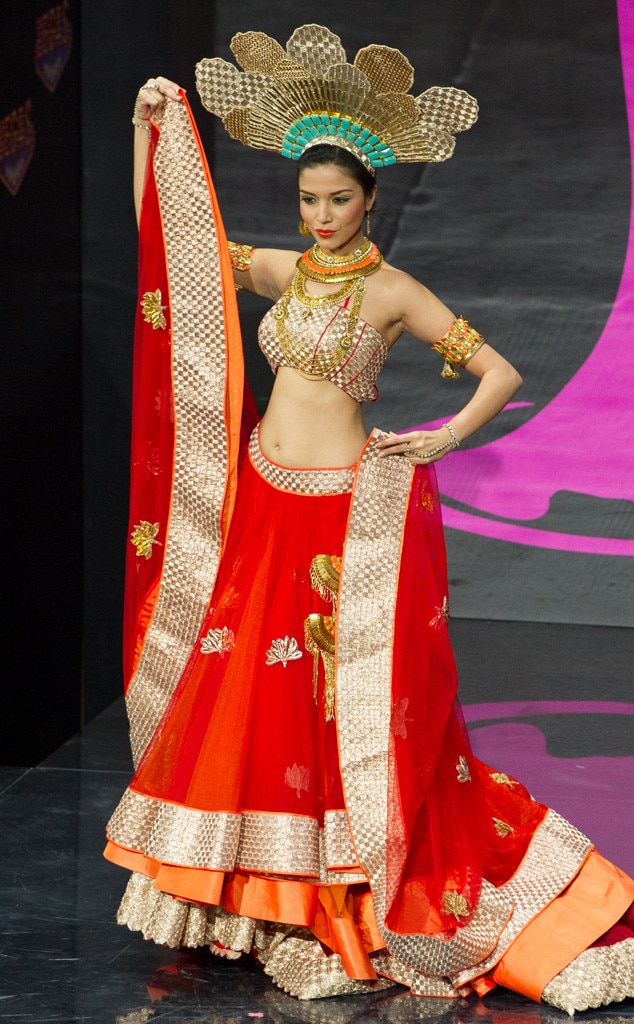 Miss India from 2013 Miss Universe Costume Contest E! News
