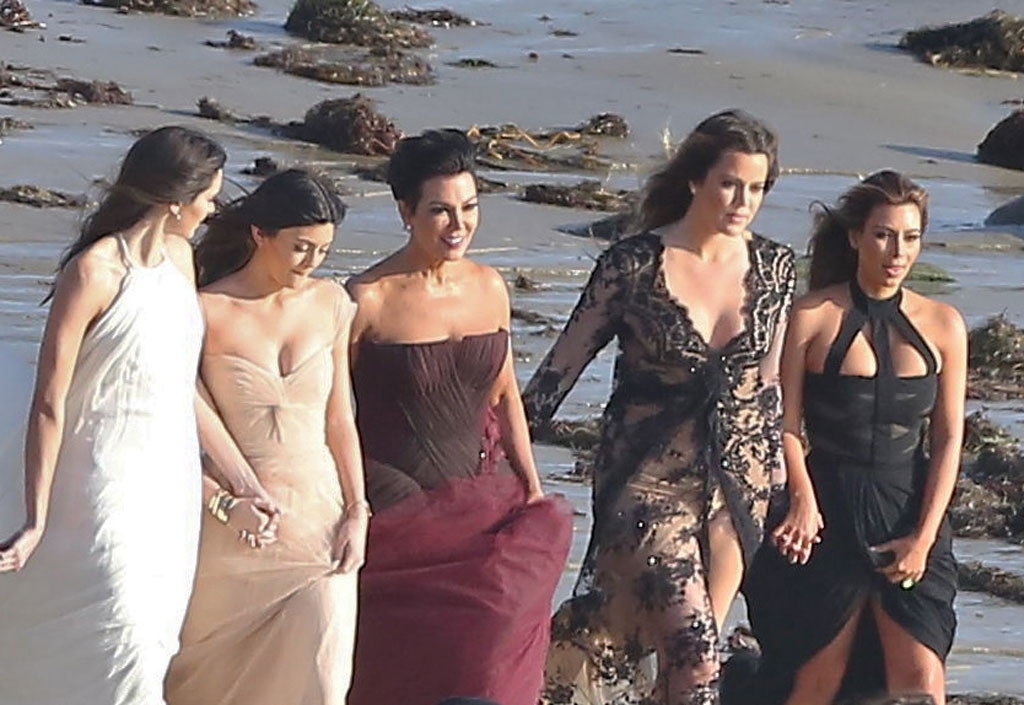 See Kardashian, Jenner Girls Go Glam for Beach Photo Shoot See Kardashian, Jenner Girls Go Glam for Beach Photo Shoot