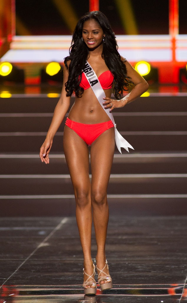 Miss Angola From Miss Universe Swimsuit Competition E News