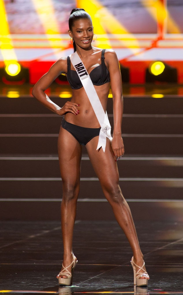 Miss Haiti from 2013 Miss Universe Swimsuit Competition E! News