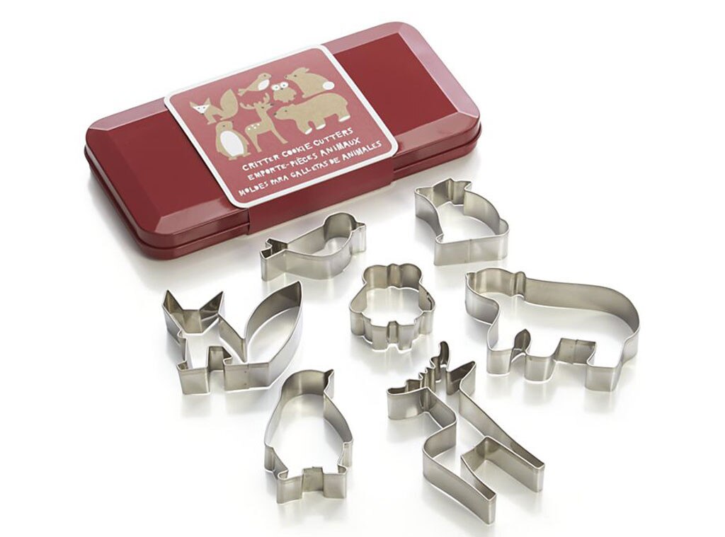 Crate & Barrel Critter Cookie Cutter Set from Hostess Gift Guide 2013