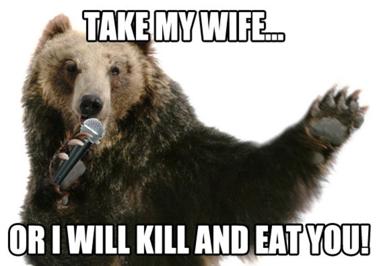 Photos From No One Told Us Not To Make A Bear Comedian Meme E Online Photos From No One Told Us Not To Make A Bear Comedian Meme E Online