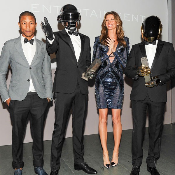Pharrell Williams, Gisele Bundchen, Daft Punk 
