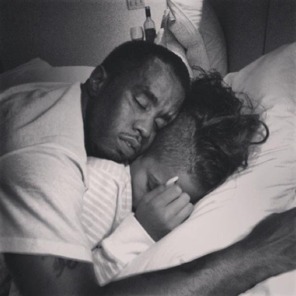 Sean Diddy Combs from Sleeping Celebrities E! News
