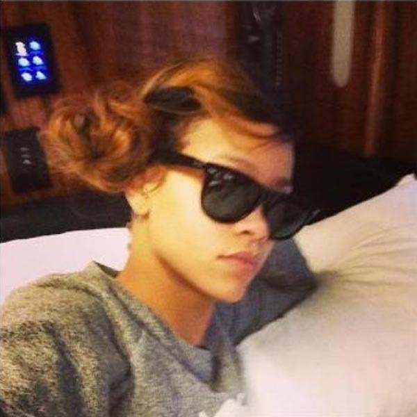 Rihanna from Sleeping Celebrities E! News