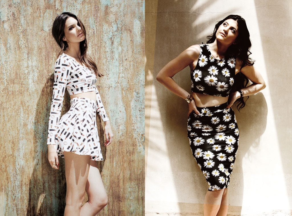 Kendall Jenner, Kylie Jenner, PacSun Holiday Collection