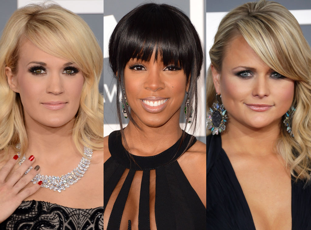 Grammys Trend: Nude Lips on Carrie Underwood & More - E! Online