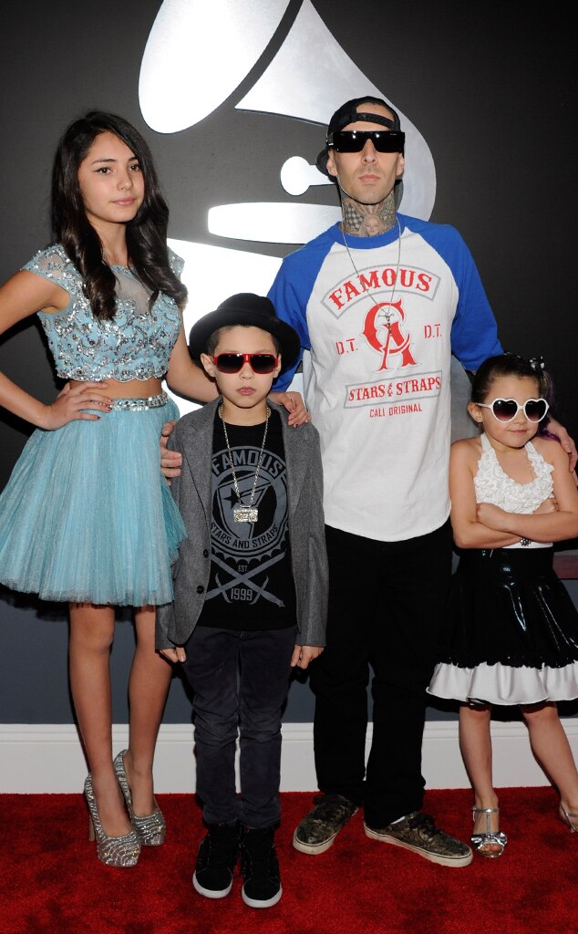 Travis, Atiana, Landon & Alabama Barker from Kids as Red Carpet Plus ...