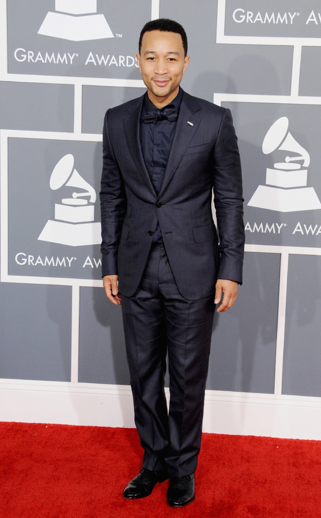 John Legend from 2013 Grammys Arrivals E! News