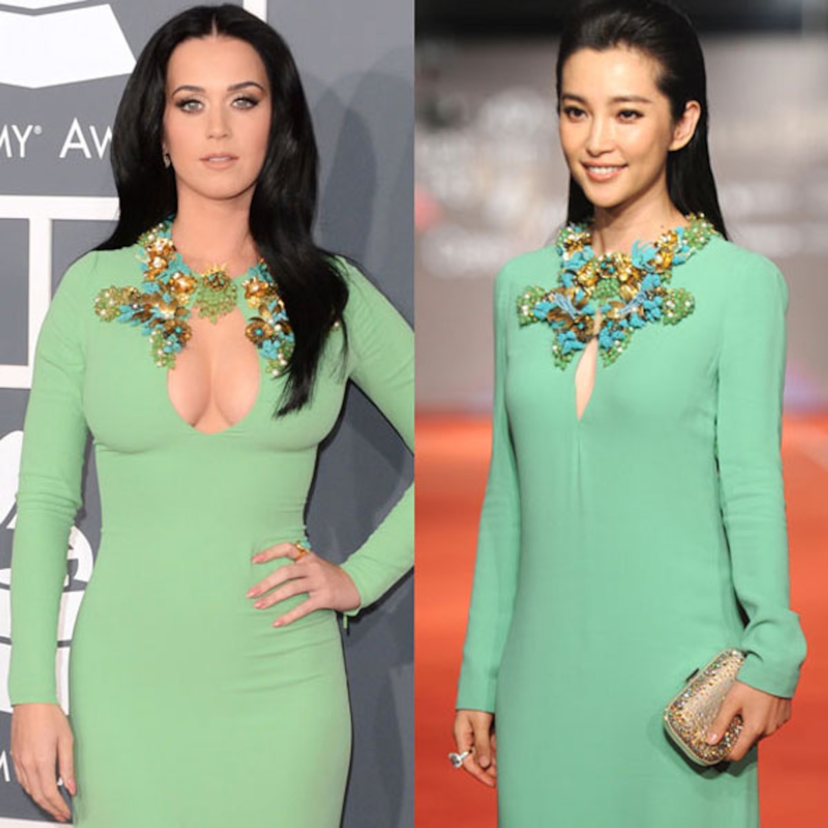 See Katy Perry's Grammys Dress Without the Cleavage! See Katy Perry's Grammys Dress Without the Cleavage!