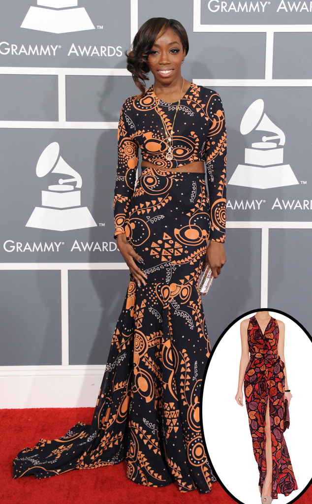 Estelles Pretty Print From Steal Her Look Grammy Style For Less E News