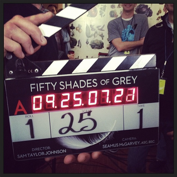 Action! Fifty Shades of Grey Begins Filming E! Online