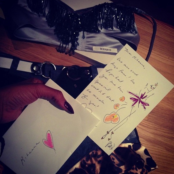 Rihanna, Instagram
