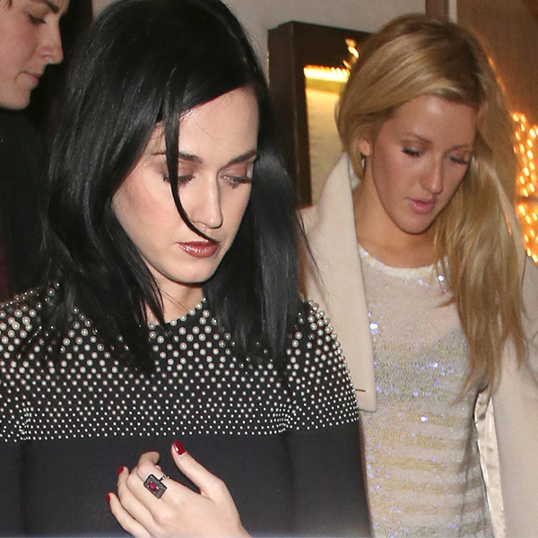 Katy Perry \u0026 Ellie Goulding Enjoy Dinner Date in London, image size:1080x1080