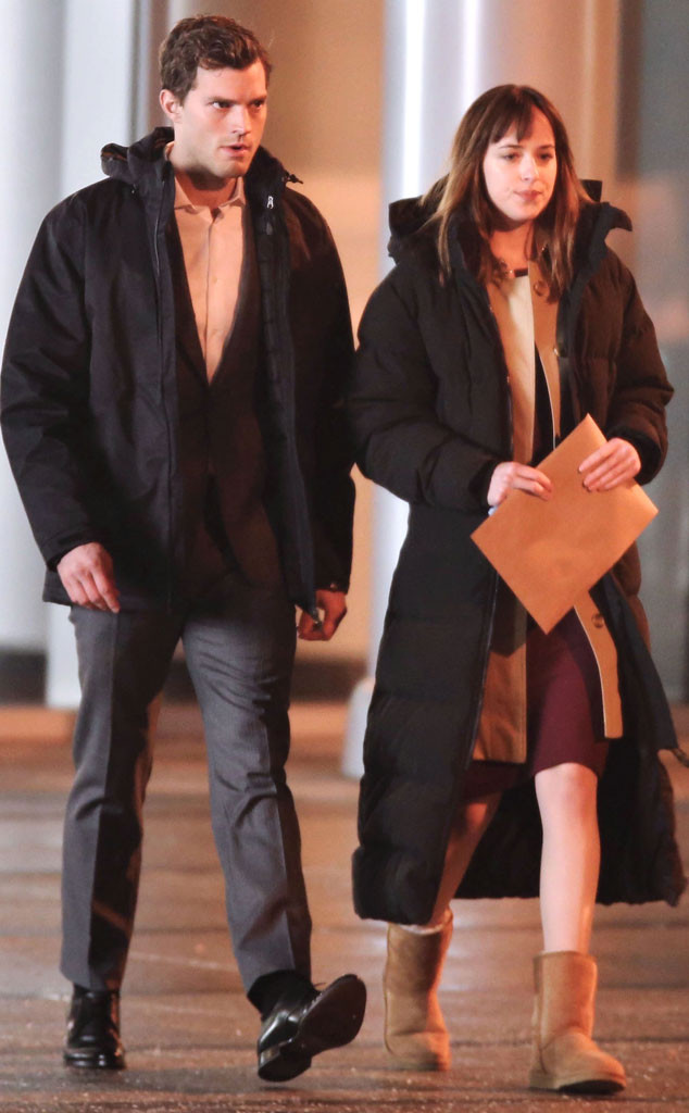 Fifty Shades Of Grey Behind-the-scenes Funny Moments S&M from Fifty Shades of Grey: Behind-the-Scenes Pics | E! News