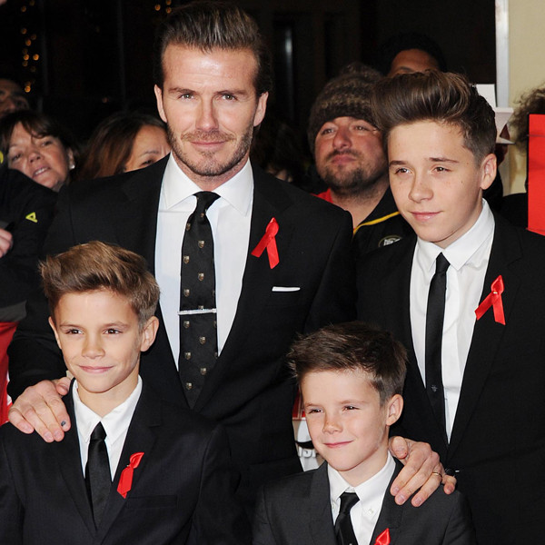David Beckham's Sons Want 