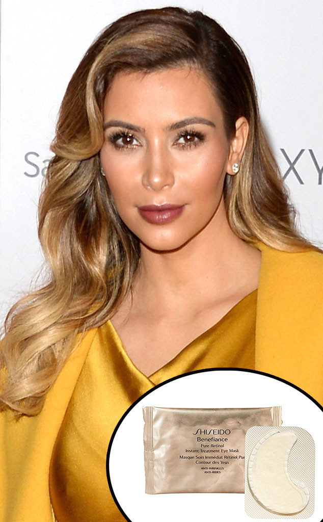 Kim Kardashian, Shiseido eye masks