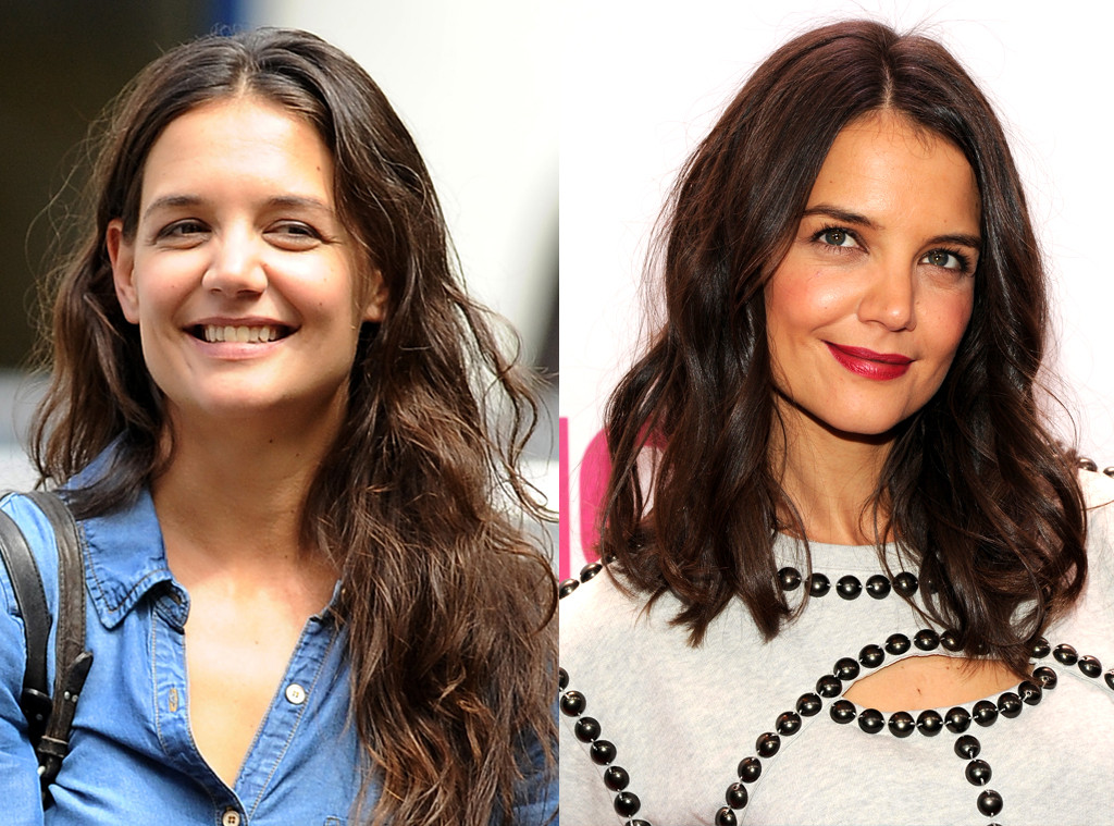 Katie Holmes from Celebrities' Changing Hair Color | E! News