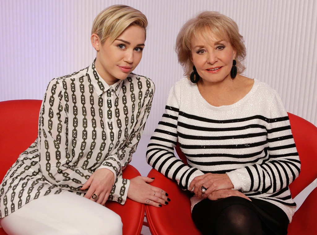 Barbara Walters, Miley Cyrus, 10 Most Fascinating People