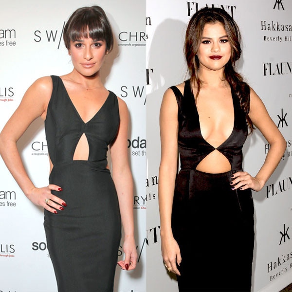 Bitch Stole My Look Lea Michele vs. Selena Gomez